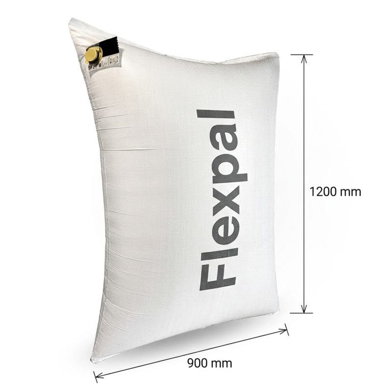 Airbag de rafia 900×1200 mm para camiones y contenedores — Flexpal