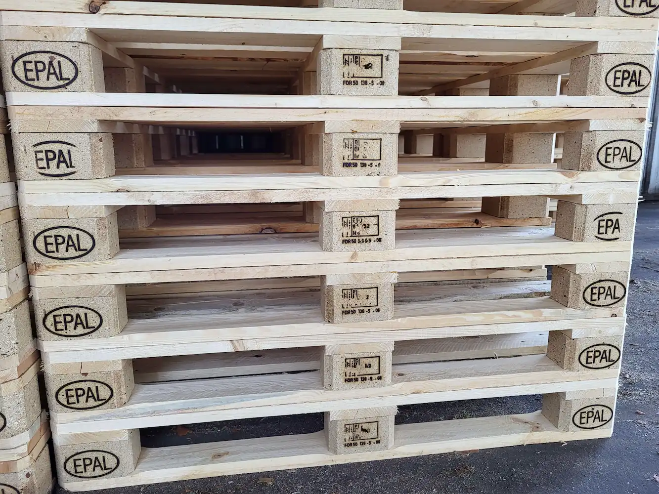 Europalet nuevo EPAL de madera aglomerada